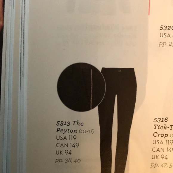 Cabi Peyton soft tuxedo pants - Picture 2 of 2